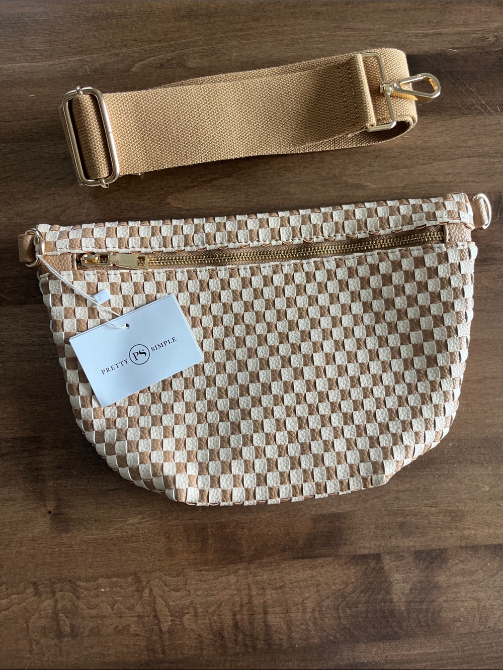 NWT Pretty Simple Westlyn Woven Bum Bag - Picture 4 of 6